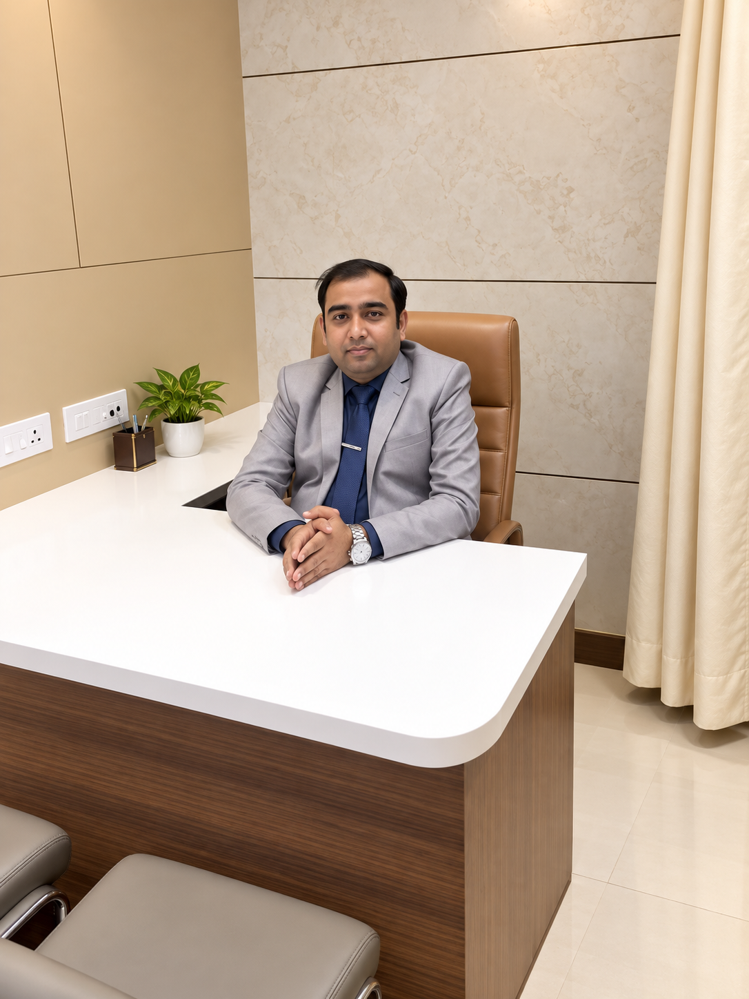 Dr. Pranesh Deelip Puri Portrait